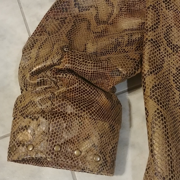 Fabulous Furs vegan leather jacket - Picture 3 of 6